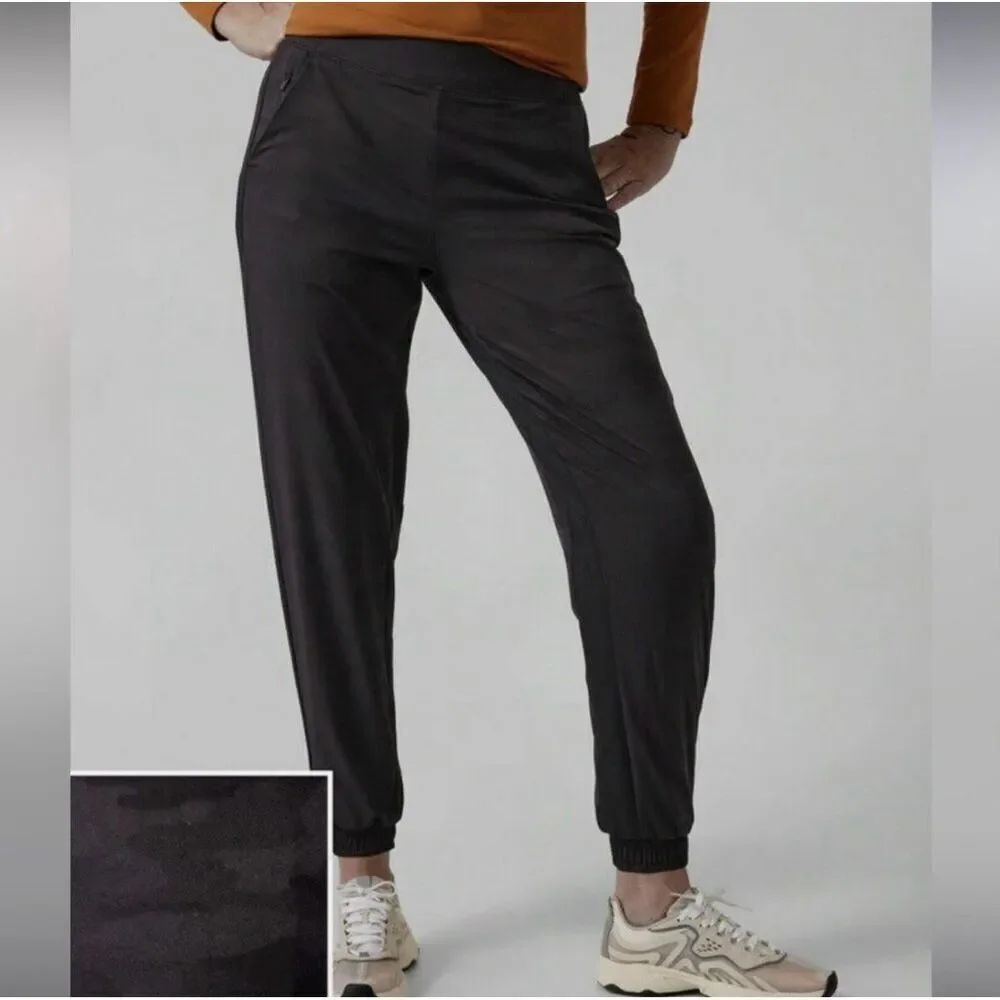 Athleta Black Brooklyn Textured Jogger 8 Tall